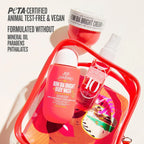 peta-certified animal test-free & vegan formulated without mineral oil parabens and phthalates