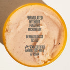 Formulated without parabens, microbeads, dermatologist tested peta-certified animal test-free & vegan