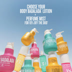 choose your body badlada lotion + perfume mist for 10% off the duo*