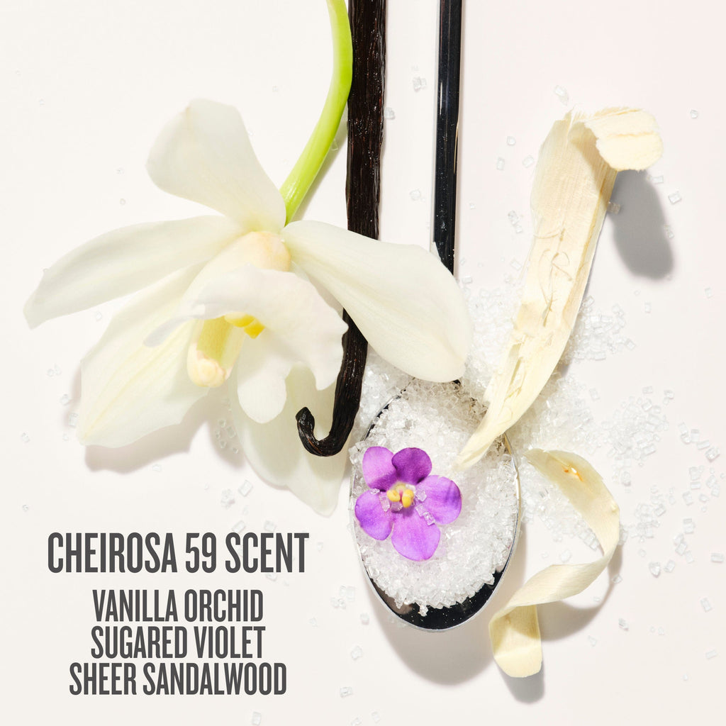 cheirosa 59 scent vanilla orchid sugared violet sheer sandalwood