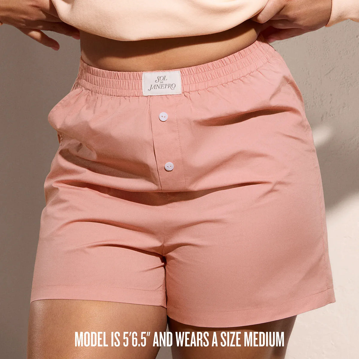 model is 5'6 and wears a size medium